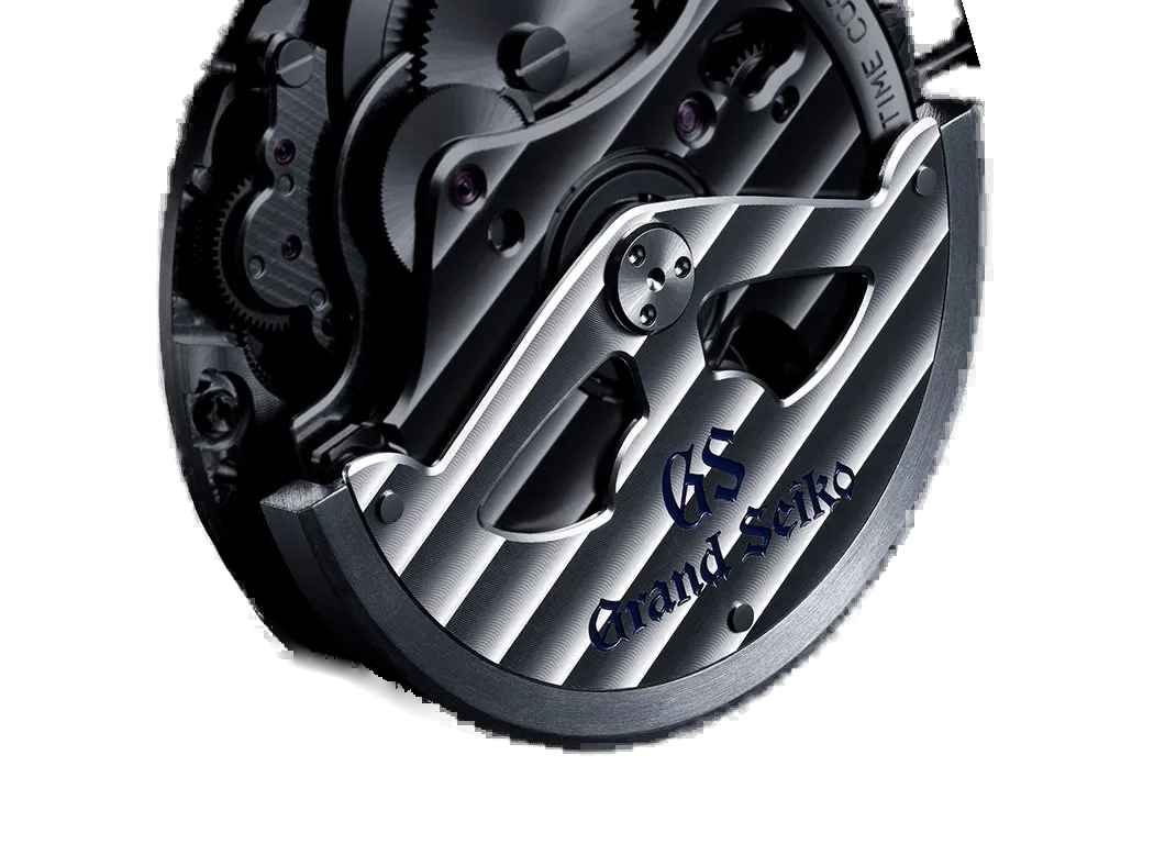 Grand Seiko automata szerkezetének félkör alakú rotora