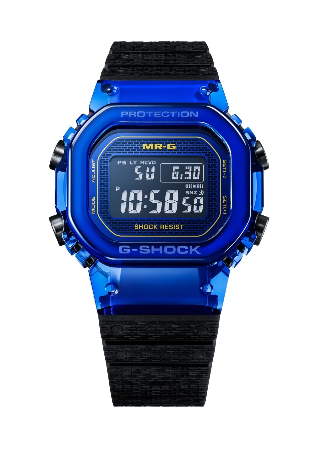 Casio / G-Shock MR-G MRG-D5000, blue sapphire crystal