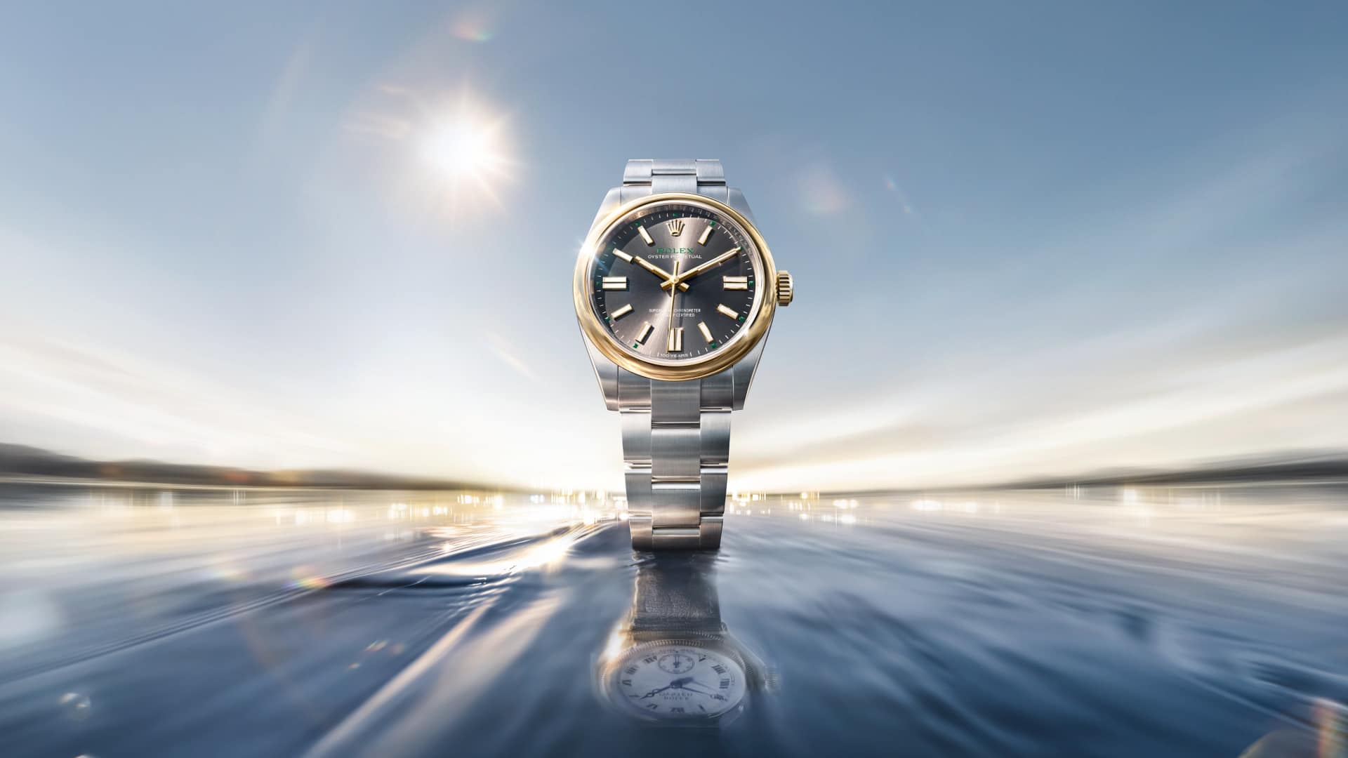 Rolex Oyster Perpetual Oyster Perpetual 41, yellow Rolesor